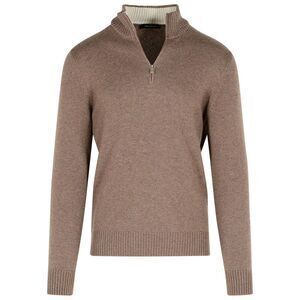 Gran Sasso Brown Cashmere Sweater Men